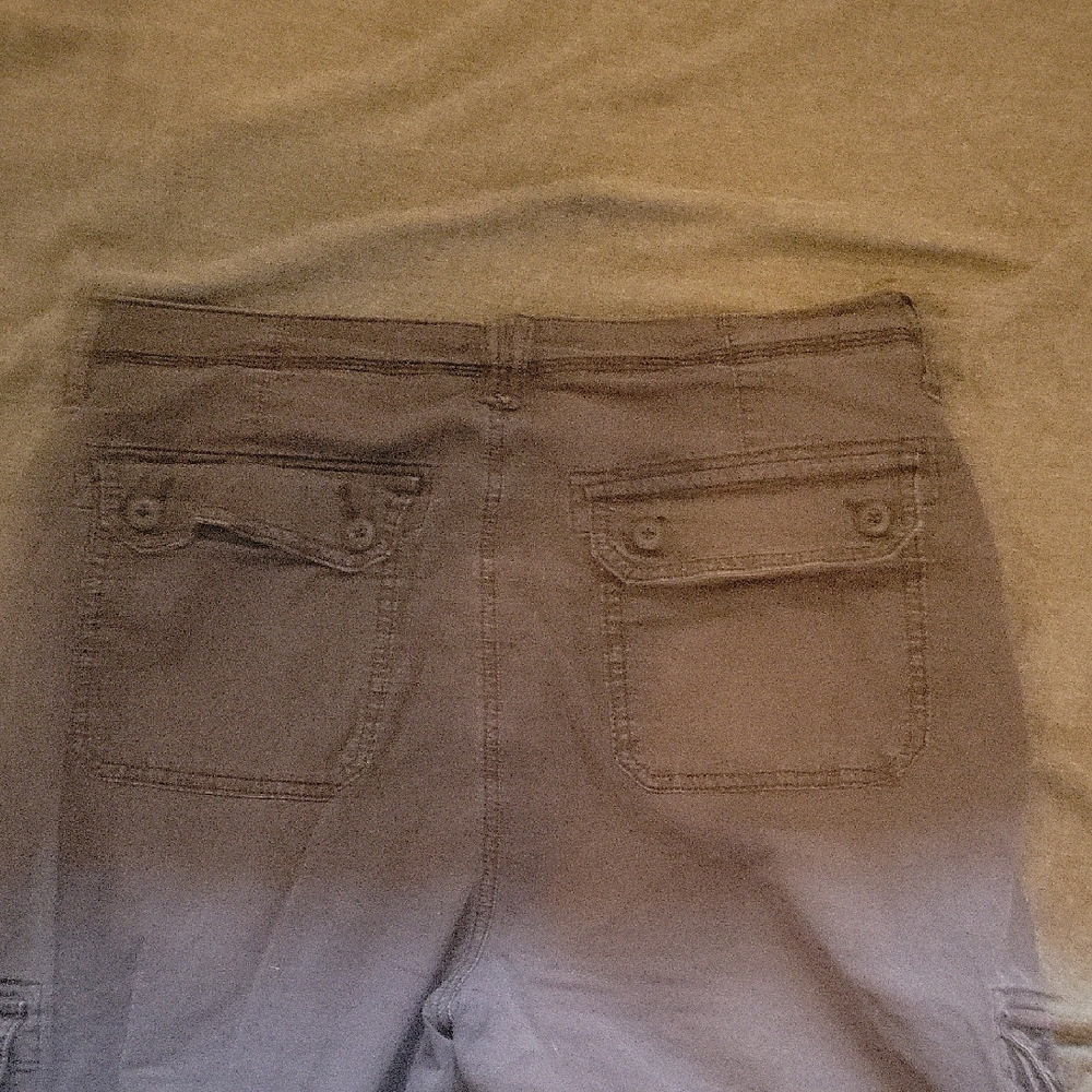 American Eagle Outfitters Women's Charcoal Ankle Jogger Pants - Picture 7 of 7